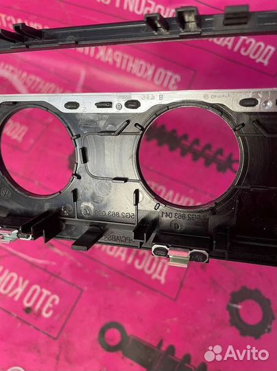 Накладка блока климат контролем Volkswagen Golf GTI VII