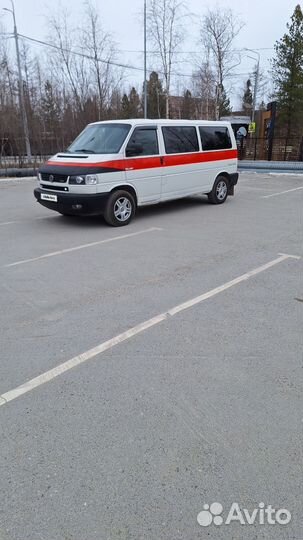 Volkswagen Caravelle 2.5 МТ, 2003, 580 000 км