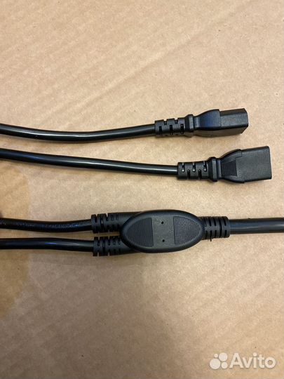 Кабель силовой 2хС13 двойной для Antminer