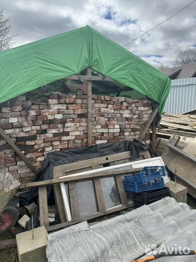 Кирпич огнеупорный старинный с клеймом