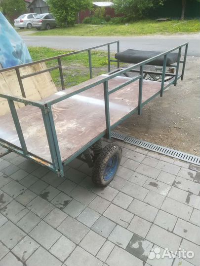 Прицеп для мотоблока самодельный