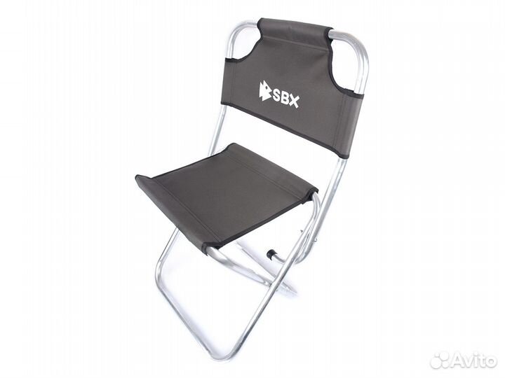 Стул складной Prime большой алюминий, ASP-02