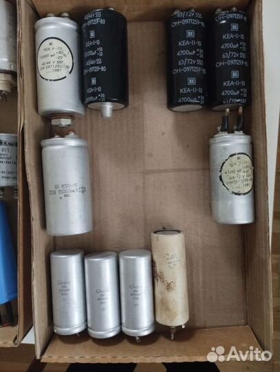 Конденсаторы, кабель акустический