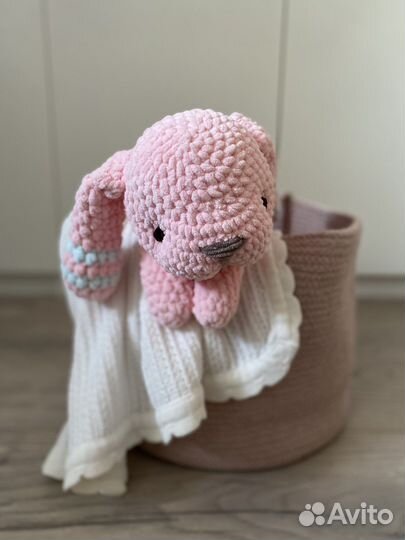 Заяц игрушка обнимашка