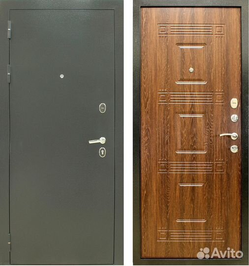 Дверь Венеция (серебро темное) Дуб венгерский