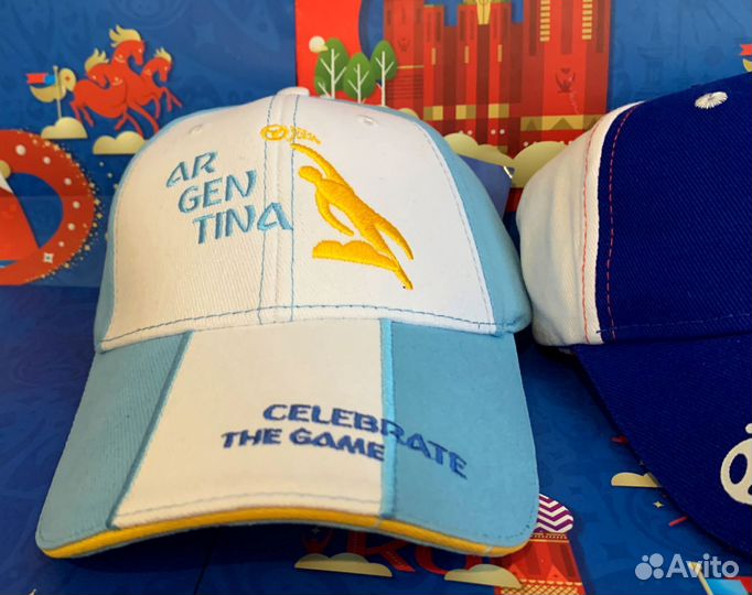 Набор 3 кепок Fifa: Франция, Аргентина, Германия
