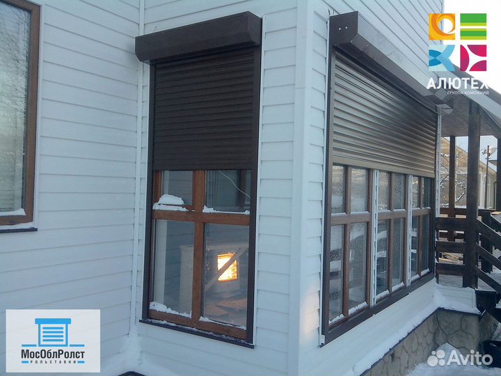 Рольставни на окна противопожарные