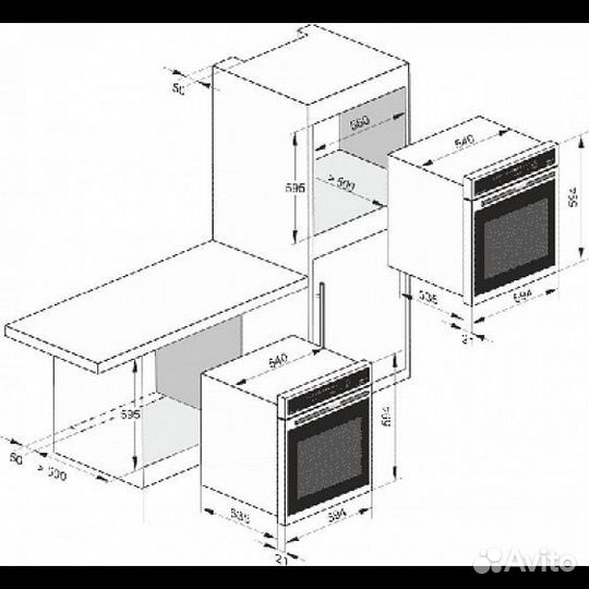 Духовой шкаф kaiser EH 6424 GrBE Eco