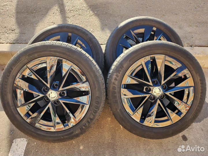 Колеса,лето Skoda Octavia A8 2020