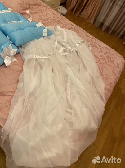 Бортики и балдахин в кроватку