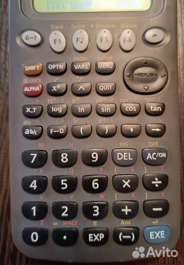Калькулятор casio fx-7400g plus