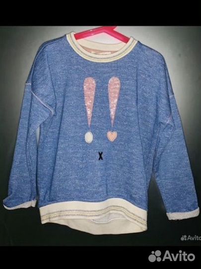 Вещи пакетом на девочку 128 см