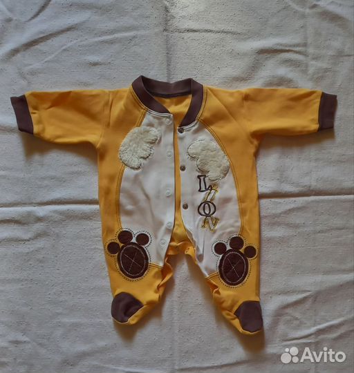 Одежда на младенца с 0 до 3 мес пакетом