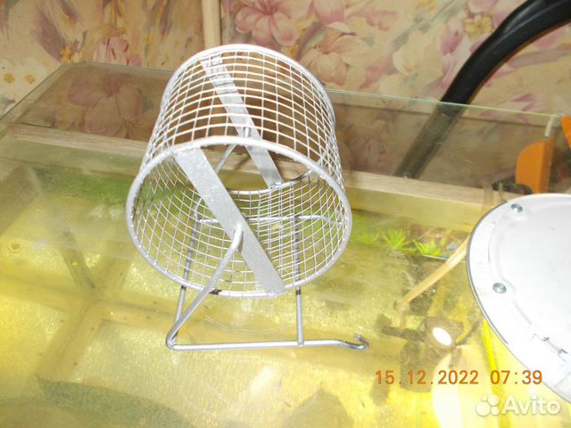 Колесо для мелких грызунов металическое