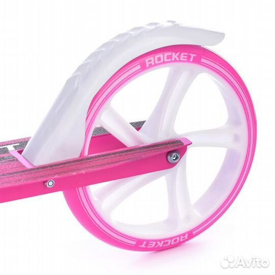 Самокат двухколесный для девочки новый