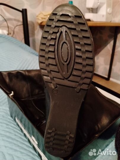 Сапоги женские зимние ботфорты