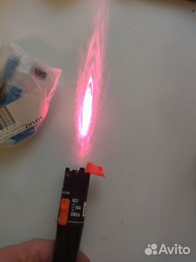 Фонарик для оптоволокна плюс оптические муфты