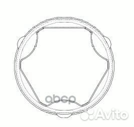 Пыльник шруса 304966 GKN (Loebro)