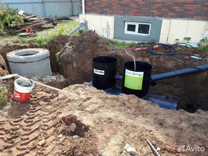 Септик био Альта 8 с переливом