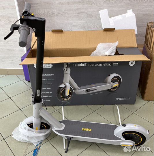 Ninebot G30LP KickScooter MAX новый электросамокат
