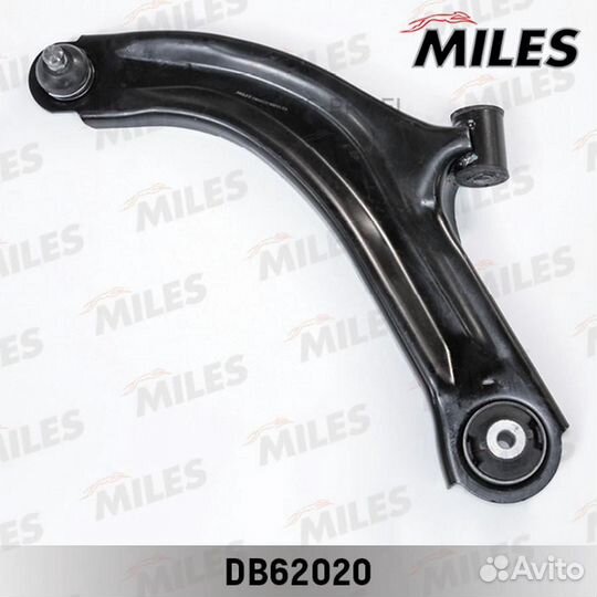 Miles DB62020 Рычаг nissan note 1.4/1.5/1.6 06/micra (K12) 1.0-1.5 03- пер.нижн. лев. (lemforder 358