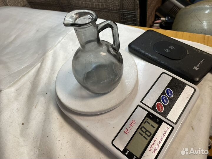 Редкий винтажный графин мини