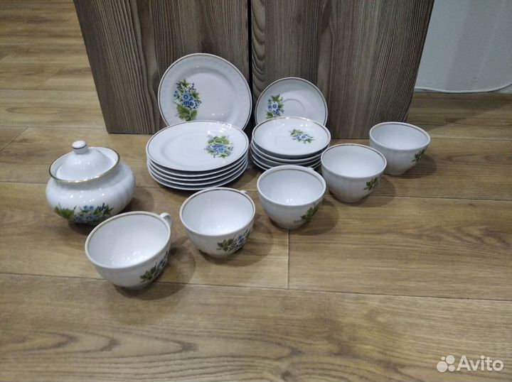 Наборы столовых сервизов (б/у) - 6 шт