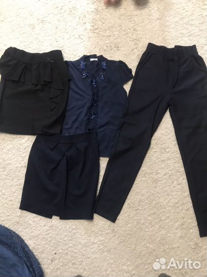 Школьные вещи пакетом на девочку 122-134