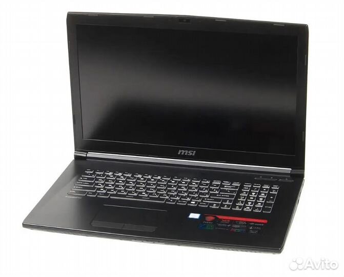 MSI 17.3 i5-7300HQ 4яд4пт GTX1060/6 8Гб 128Гб+1Тб