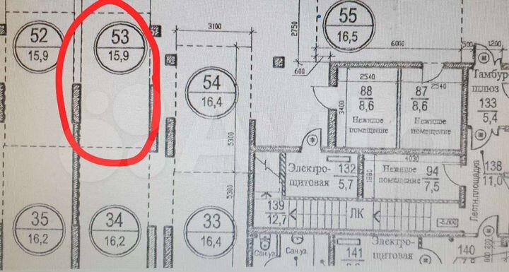 Машиноместо, 16 м²