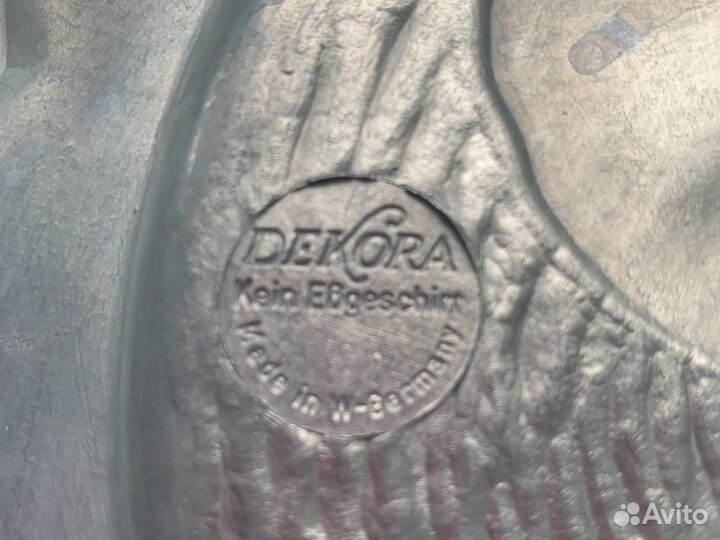 Тарелка из олова