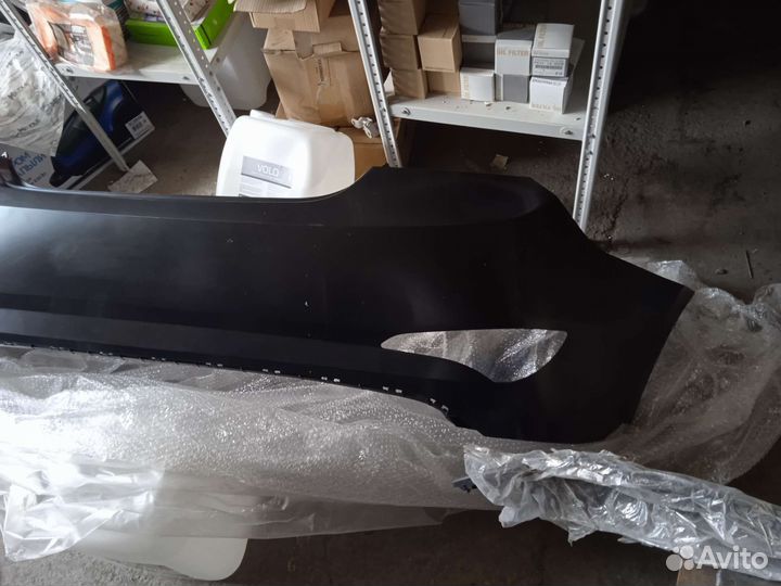 Задний бампер Hyundai Solaris 14