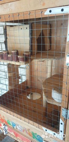 Клетка для шиншиллы бу