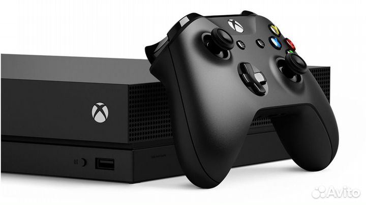 Microsoft Xbox One X 1тб (ростест) б/у