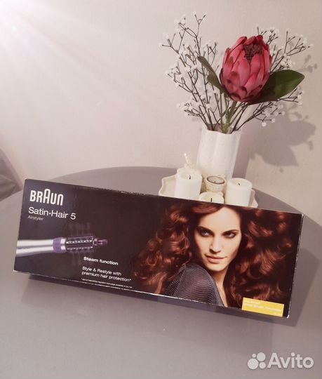 Фен щетка braun as 530 новая