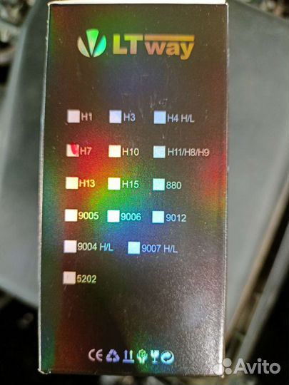 Светодиодные лампы led h7