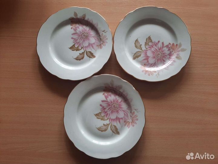 Тарелка Дулево СССР