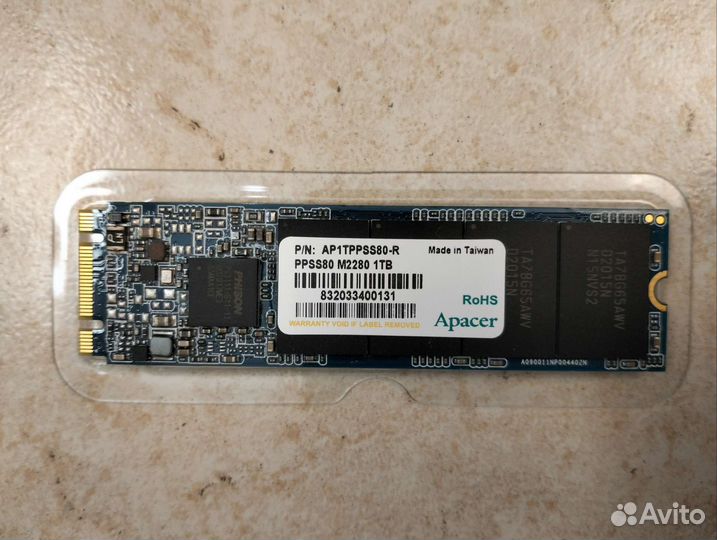 Твердотельный накопитель ssd Apacer 1Tb