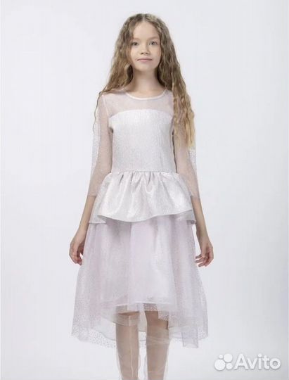 Платье нарядное для девочки Smena 140р