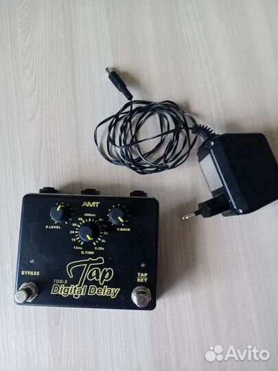 Гитарная педаль дилей AMT Tap Digital Delay TDD-3