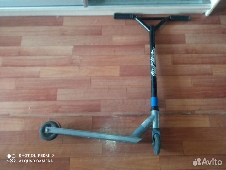 Трюковой самокат выдерживает 100 кг