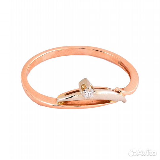 Кольцо Золото с бриллиантом