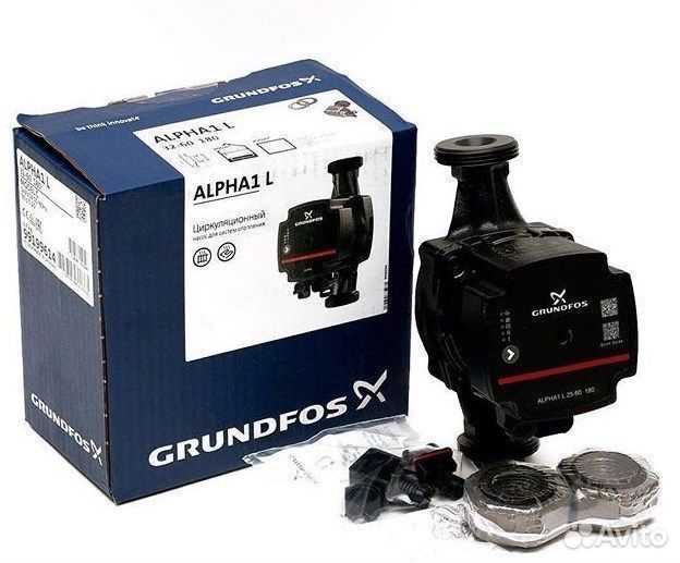 Насос циркуляционный Grundfos alpha1 25-60 L 180