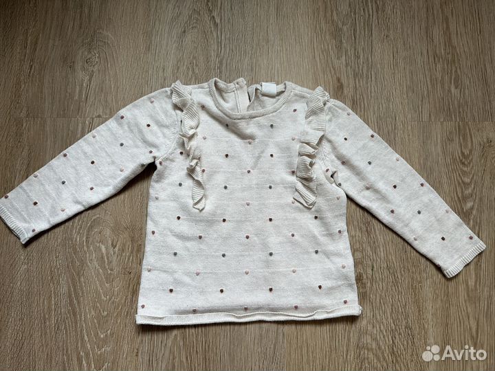 Свитер HM для девочки 86