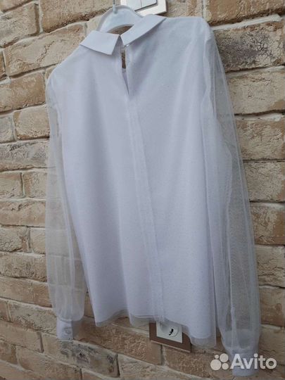 Блузка для девочки школьная