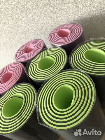 Коврик для йоги и фитнеса