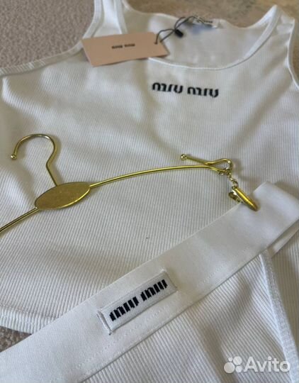 Miu miu комплект белья