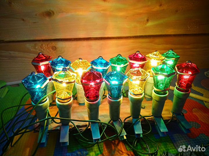 Гирлянда СССР Ег 24 польский фонарик