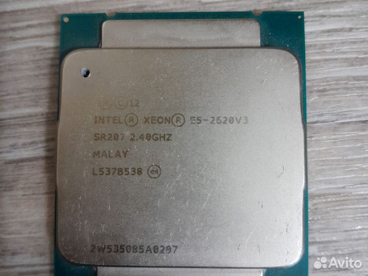 Процессор intel xeon e5 2640 v3