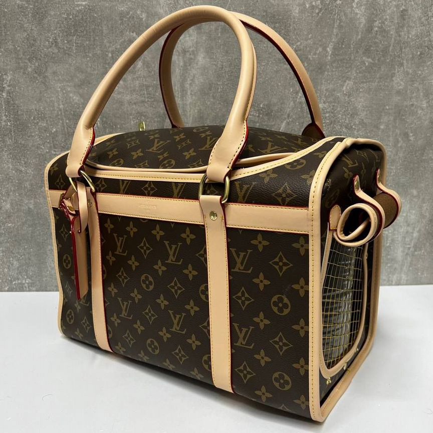 Сумка переноска для кошек и собак louis vuitton